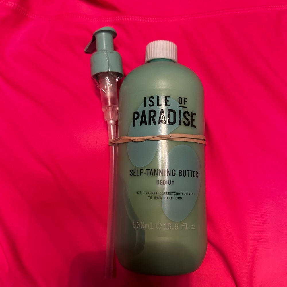 Isle of Paradise Self-Tanning Butter – Medium (New / Unopened) tanning lotion